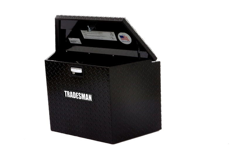 Tradesman Aluminum Trailer Tongue Storage Box (21in.) - Black 76134T 76134T User 1