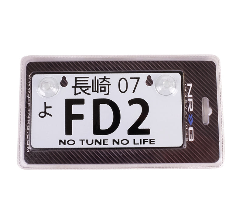 NRG JDM Mini License Plate (Okinawa) 3" X 6" - FD2 MP-001-FD2 Photo - Primary