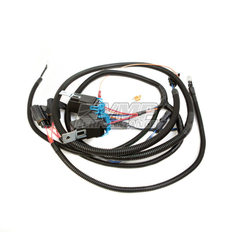VMP Performance 15+ Coyote 5.0L Heat Exchanger Fan/Pump Harness - Dual Relay VMP-ENC006 VMP-ENC006 Photo - Close Up