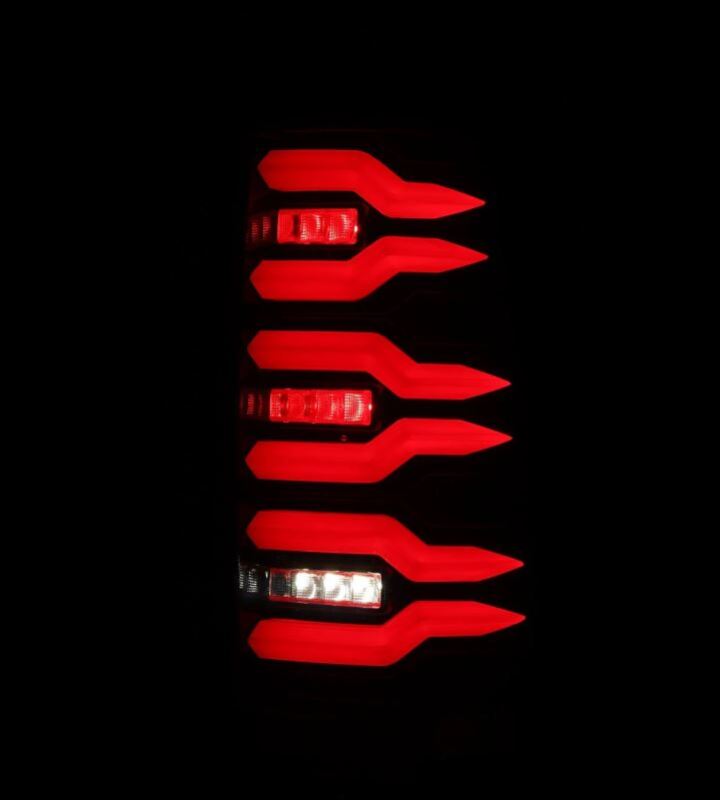 AlphaRex 99-06 Chevrolet Silverado/99-06 GMC Sierra LUXX-Series LED Tail Lights - Black/Red 620007 620007 User 6