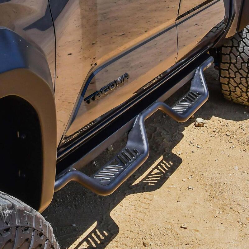 Westin 2024 Toyota Tacoma Outlaw Drop Nerf Step Bars - Textured Black 20-12785 20-12785 Photo - Mounted