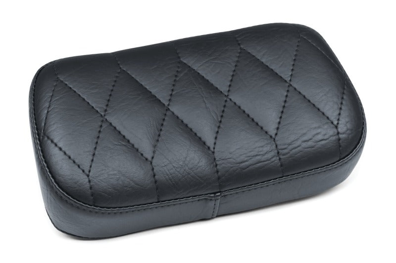 Mustang Motorcycle Mustang 14-21 Indian Chieftain,Chief,Dk Horse,Rdmaster,Vintage Passenger Backrest w/Stitch - Black 76022 76022 Photo - Primary