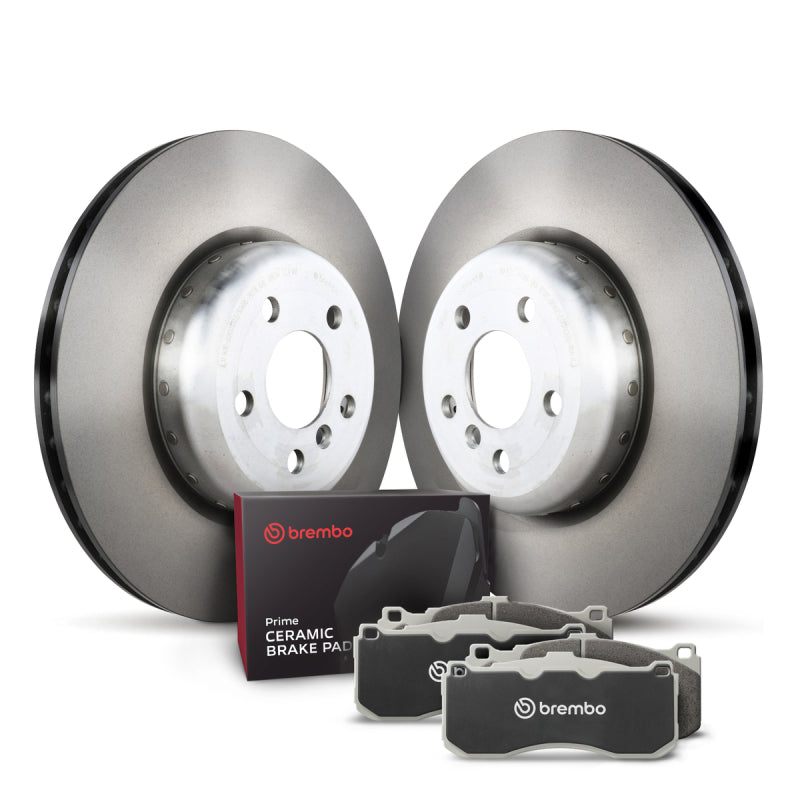 Brembo OE 08-10 BMW 535i/04-05 545i/06-10 550i/04-05 645Ci/06-10 650i Front Disc Brake Kit KT00C08 KT00C08 Photo - Primary