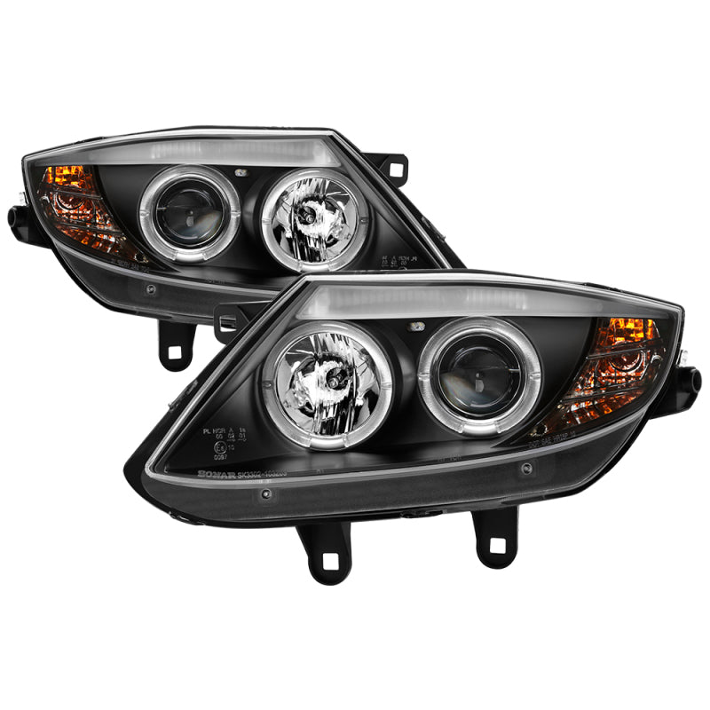 Spyder BMW Z4 03-08 Projector Headlights Halogen Model Only - LED Halo Black PRO-YD-BMWZ403-HL-BK 5029072 5029072 Photo - Primary