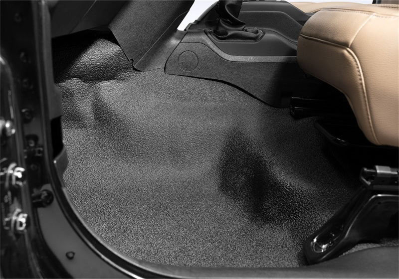 BedRug 18-23 Jeep JL 2-Door 2pc Front Floor BedTred Kit BTJL18F2 BTJL18F2 Photo - Mounted