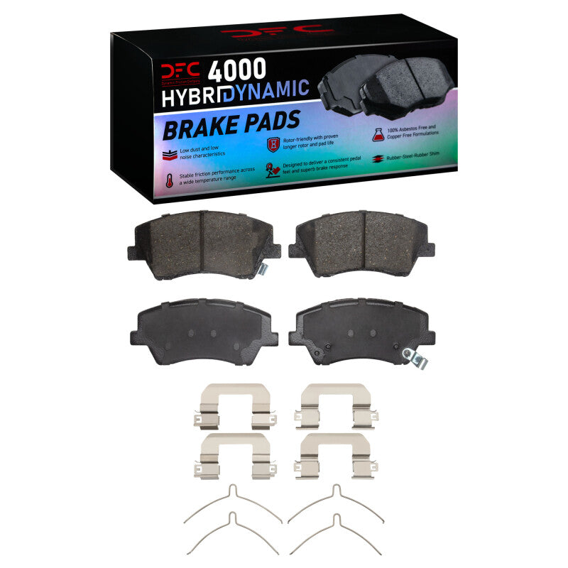 DFC DFC 4000 HybriDynamic Brake Pads Brakes, Rotors & Pads Brake Pads - OE main image