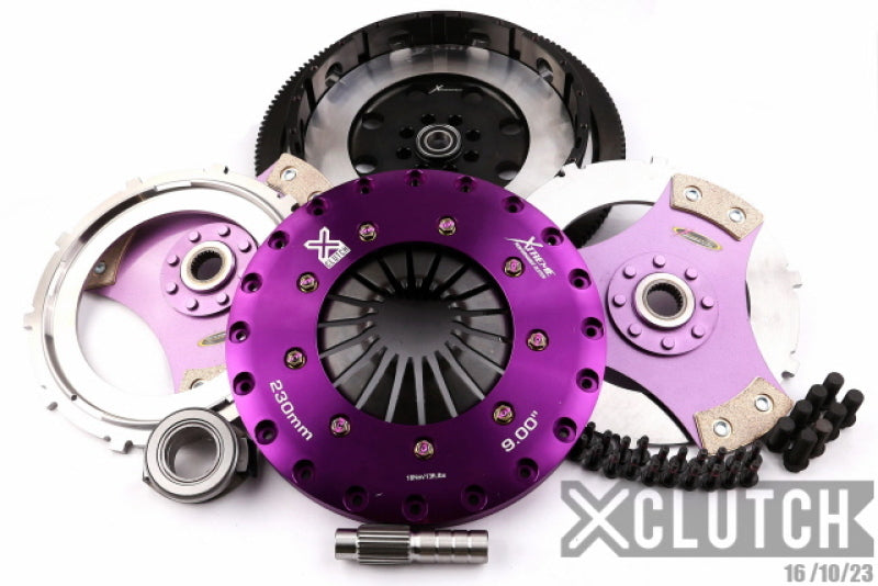 XCLUTCH 17-21 Honda Civic Type R 2.0L 9in Twin Solid Ceramic Clutch Kit XKHN23537-2E XKHN23537-2E Photo - Primary