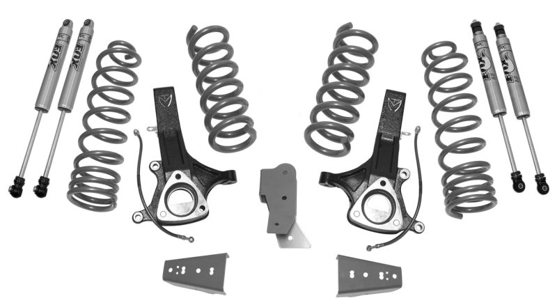 MaxTrac 14-18 RAM 1500 2WD Eco Diesel 6.5in/4.5in MaxPro Elite Lift Kit w/FOX Shocks K882464F K882464F Photo - Primary