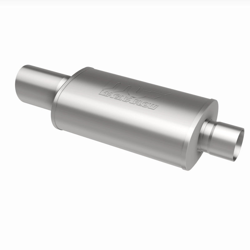 MagnaFlow 5" X 8" Oval Center/Center Performance Muffler With Tip 14834 360 Degree Image Set