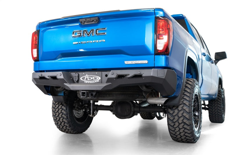 Addictive Desert Designs ADD 2020+ Chevy/GMC 1500 Black Label Rear Bumper R14020NA0103 R14020NA0103 Photo - Mounted