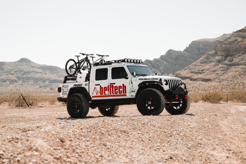 Belltech 20-21 Gladiator JT Rubicon 4in. Lift Lift Kit w/ Trail Performance Shocks 153206TP 153206TP Photo - lifestyle view