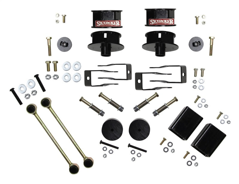 Skyjacker 2018 Jeep Wrangler JL 2DR/4DR 2.5in Coil Spring Spacer w/Logo Kit JL25MSB JL25MSB Photo - Primary
