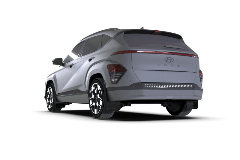 Rally Armor 2024 Hyundai Kona EV Black UR Mud Flap w/ Grey Logo MF113-UR-BLK-GRY MF113-UR-BLK-GRY User 1