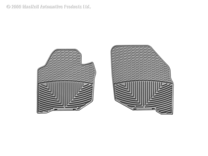 WeatherTech 07-08 Honda Fit Front Rubber Mats - Grey W84GR W84GR Photo - Primary