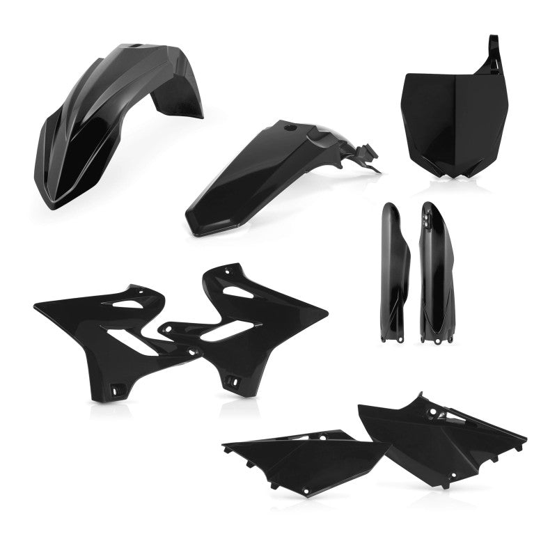 Acerbis 15-21 Yamaha YZ125/250/ 20-22 YZ125X/ 16-22 YZ250X Full Plastic Kit - Black 2402960001 2402960001 Photo - Primary