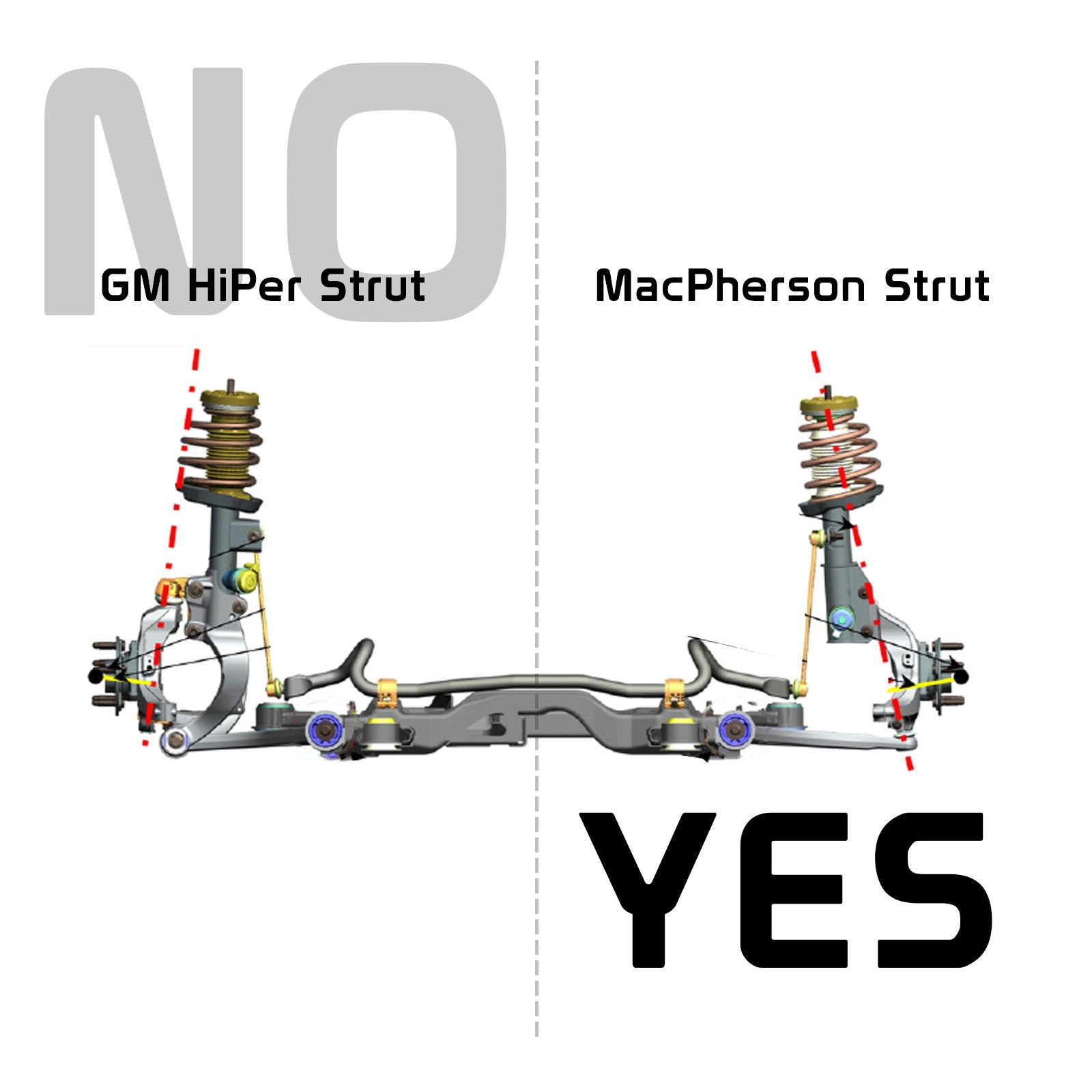 Godspeed Buick LaCrosse FWD Witho Rear H-Arms 2010-16 MonoSS Coilovers