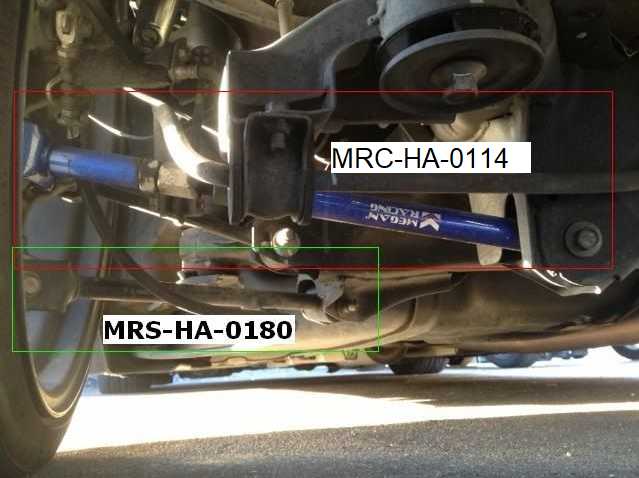 Megan Racing Rear Camber Kit for Honda Accord 2008-2012, 2013-2017 - Negative Adjustment Only