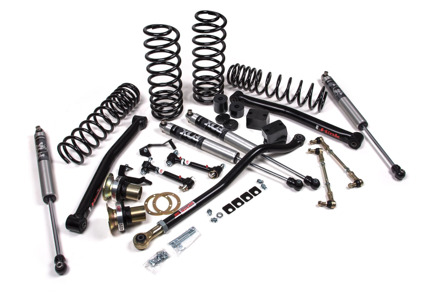 JKS Manufacturing JKS Jeep JL J-Lander 3.5in 4Dr w/Fox 2.0 Performance Shocks HD Rate Coils JSPEC130KFP