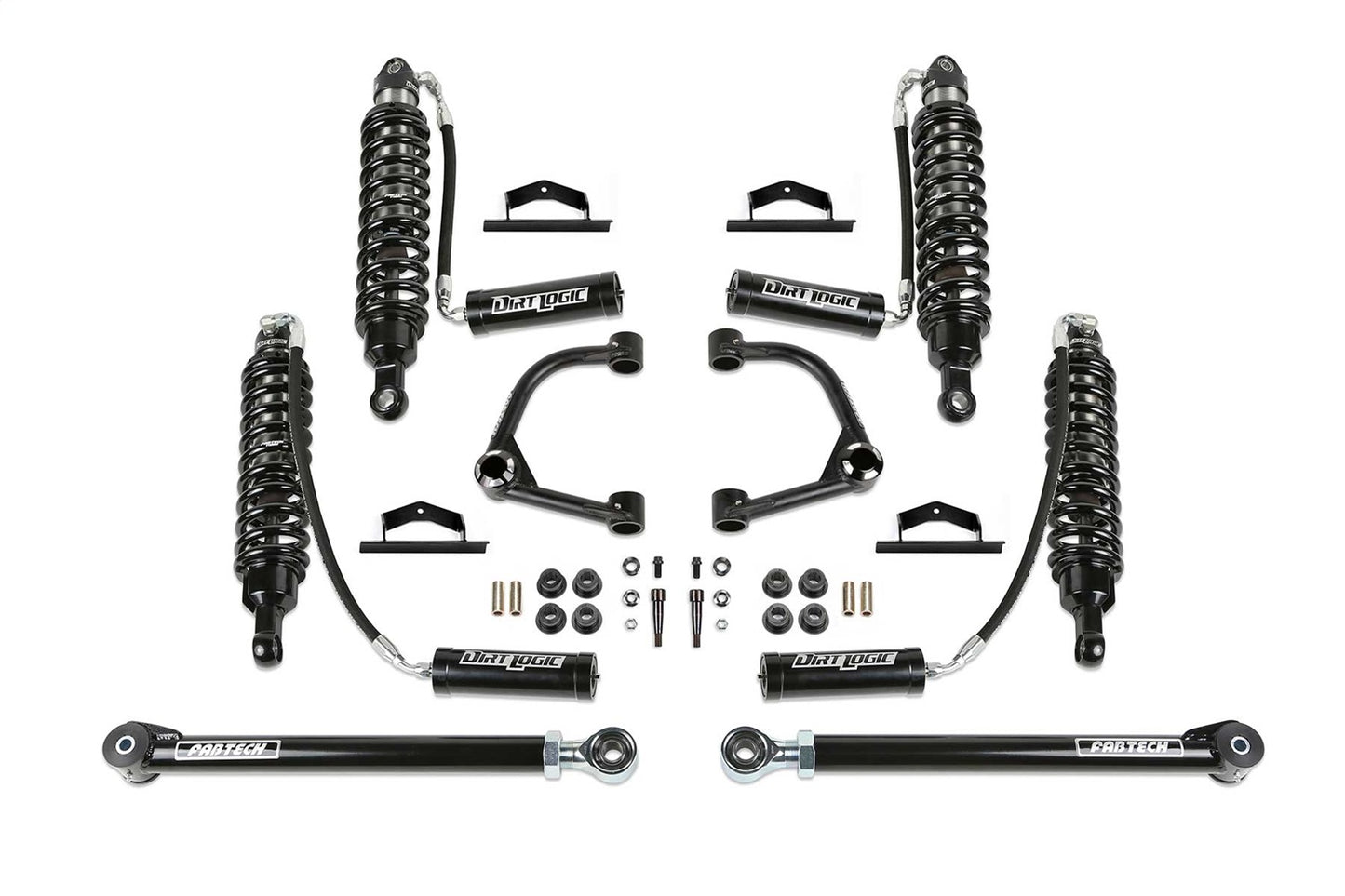 Fabtech 21-22 Bronco 4" UCA Kit w/Uniballs & DLSS Resi Shocks 2 Door Non-Bilstein Model Only K2390DL