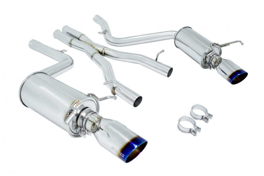Megan Racing Cat-Back OE-RS 08-14 Mercedes-Benz C-Class C300/ C350 V6 Sedan Mid Pip/ Rolled Tips