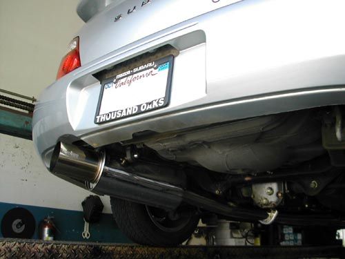 Megan Racing Stainless Steel 3" Cat-back Exhaust System for Subaru Impreza WRX STI 2002-2007