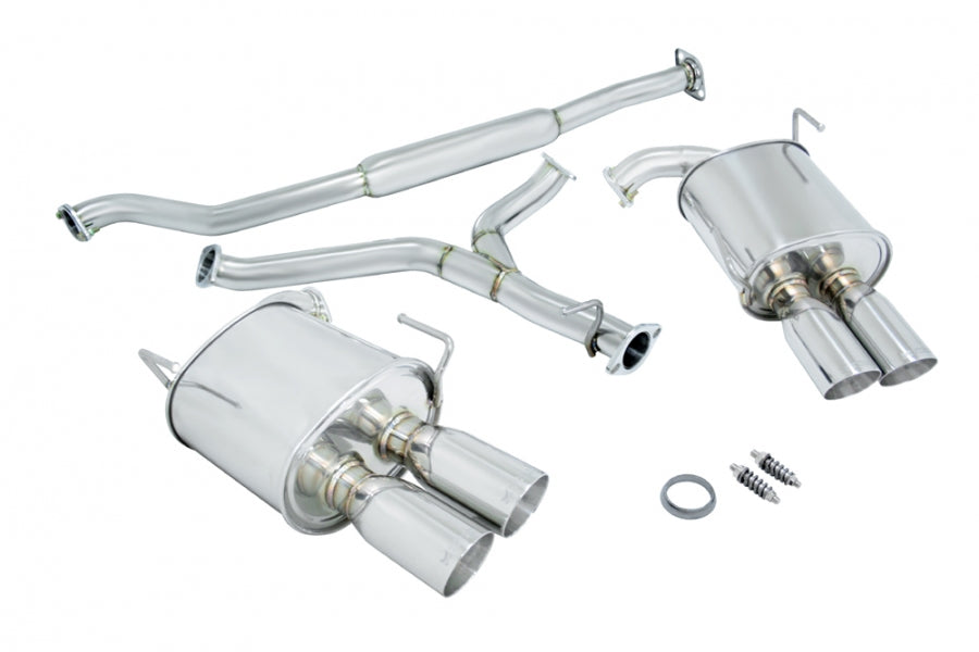 Megan Racing SS/OE-RS/OEB Cat-back OE-RS Exhaust System, Subaru WRX 4 DR Only 11-14