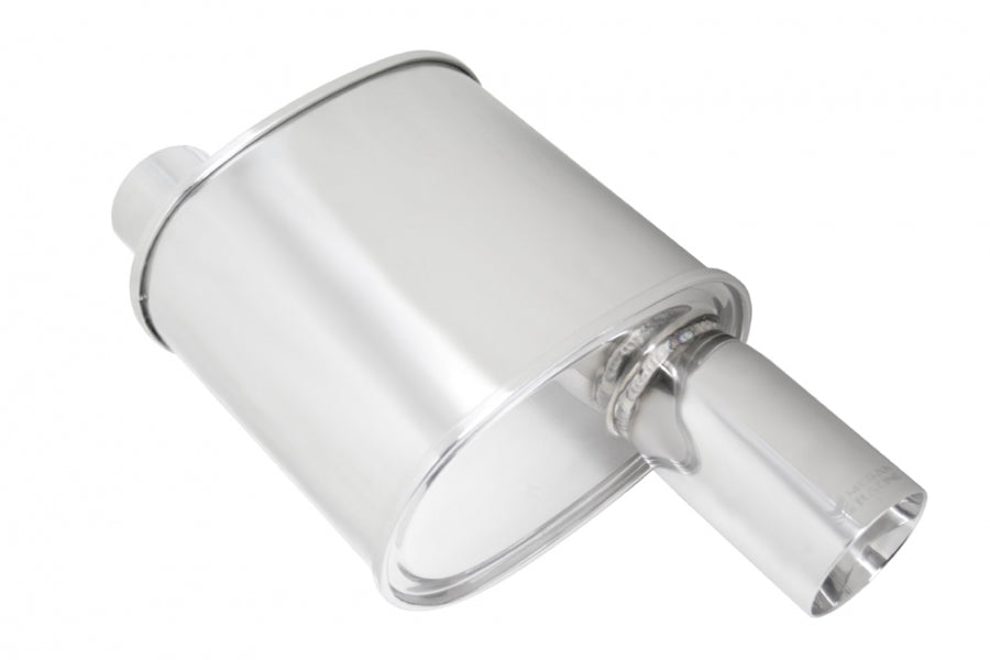 Megan Racing Universal Exhaust F-RT Turbo Muffler 3" Pipe 3.5" Single