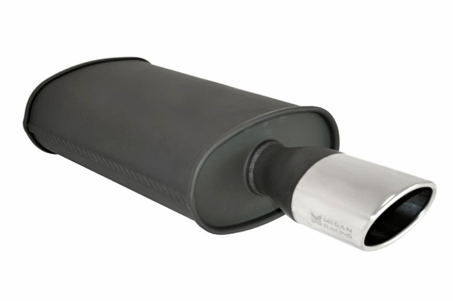 Megan Racing Universal Exhaust O-ST Muffler (Single Oval Tip)