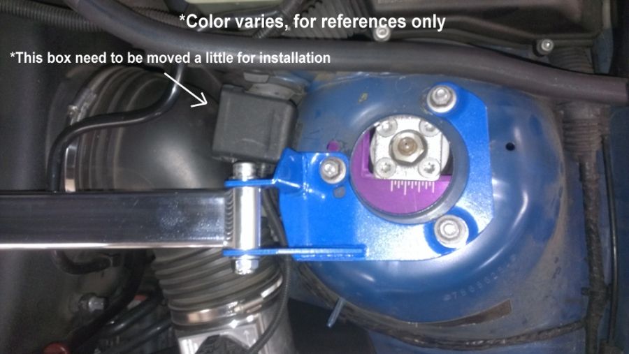 Megan Racing Strut Bar Front for BMW E46 3 Series 1999-2005 M3 2001-2006 - MR-SB-E46FU-1P