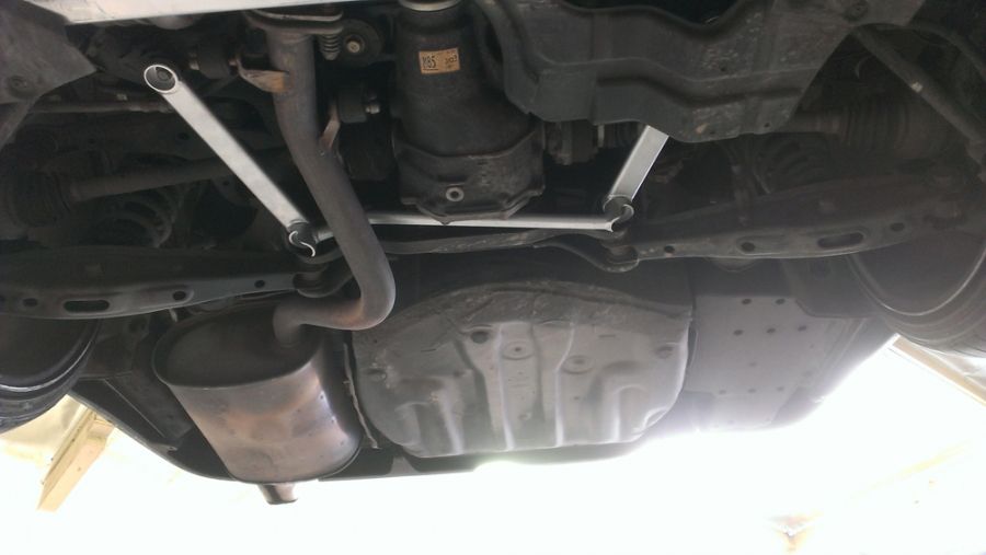 Megan Racing Strut Bar Red for Lexus IS300 2001-2005