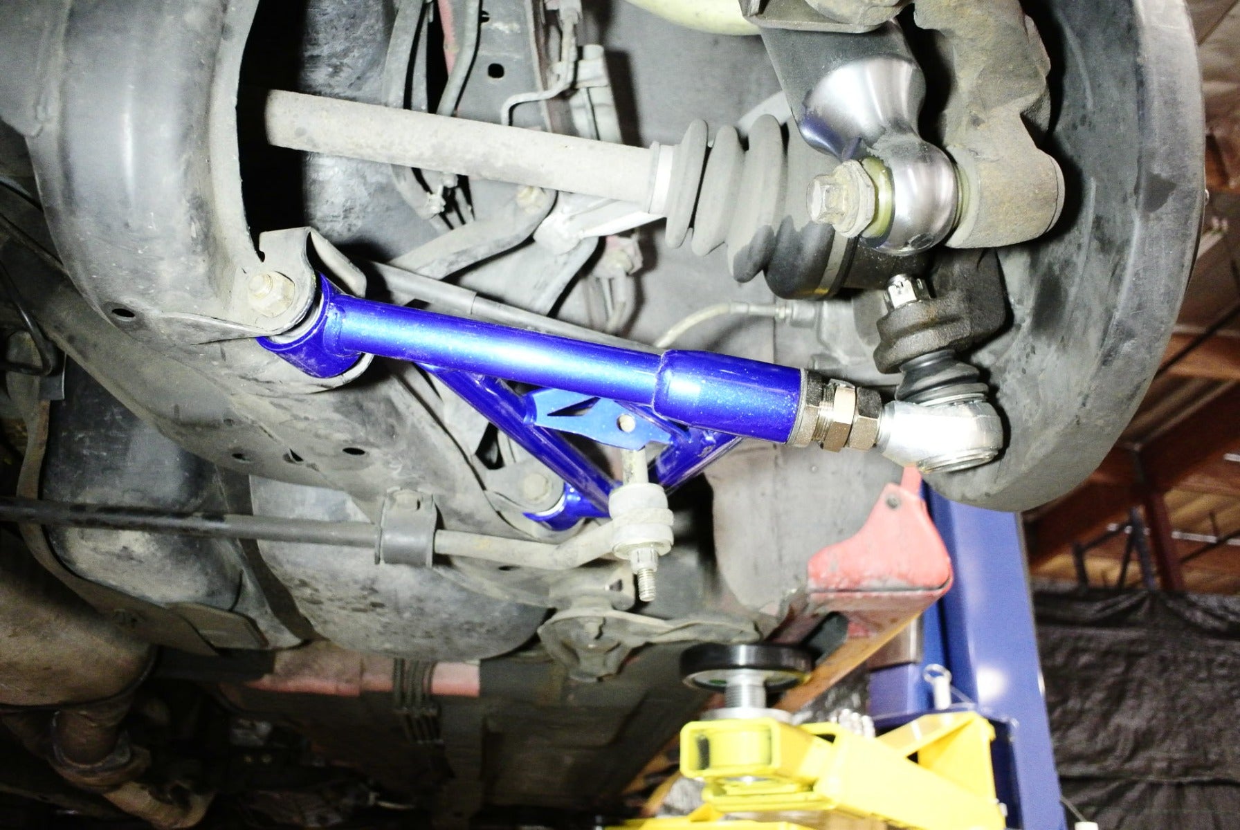 Megan Racing Adjustable Rear Lower Control Arm Pillow Ball with STAB Link for Nissan 240SX S13 - 2pc