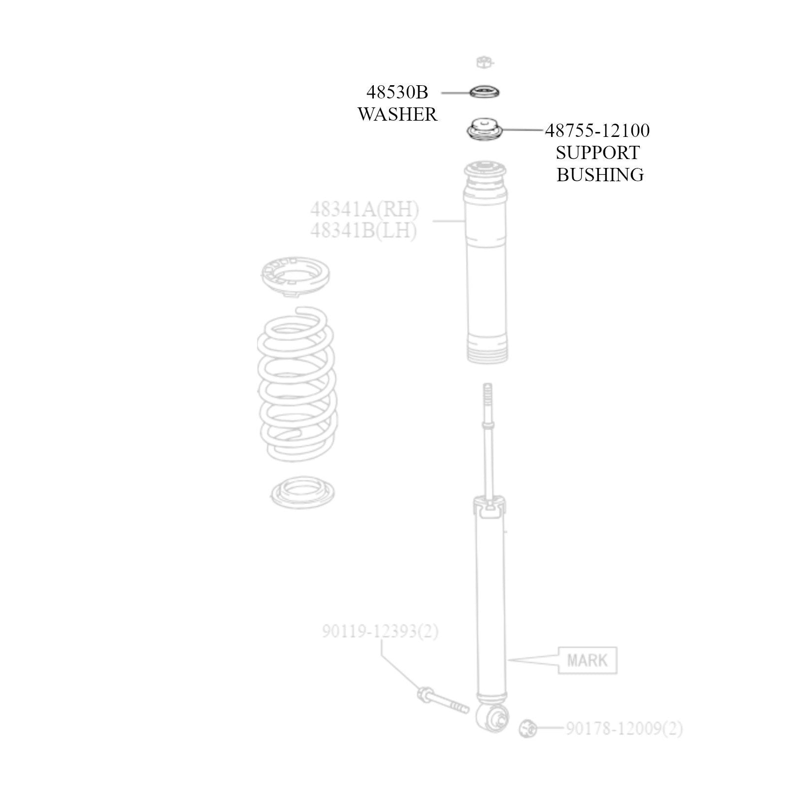 Godspeed Toyota Prius (XW30) 2010-15 MonoSS Coilovers