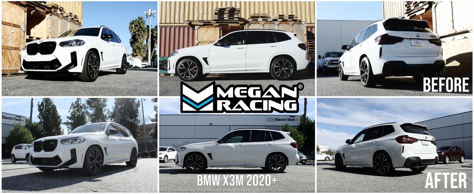 Megan Racing Lowering Springs for BMW X3M, X4M 2019 and Newer