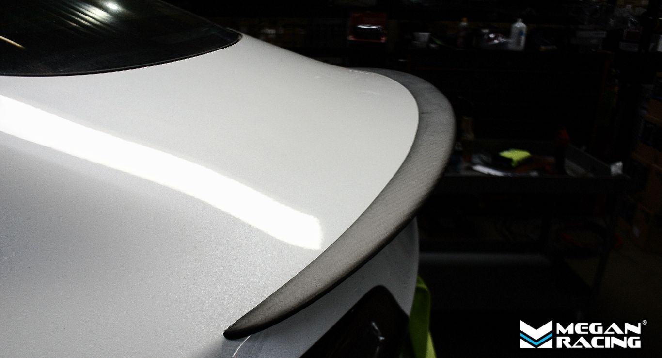 Megan Racing Carbon Rear Wing for Tesla Model 3 Performance