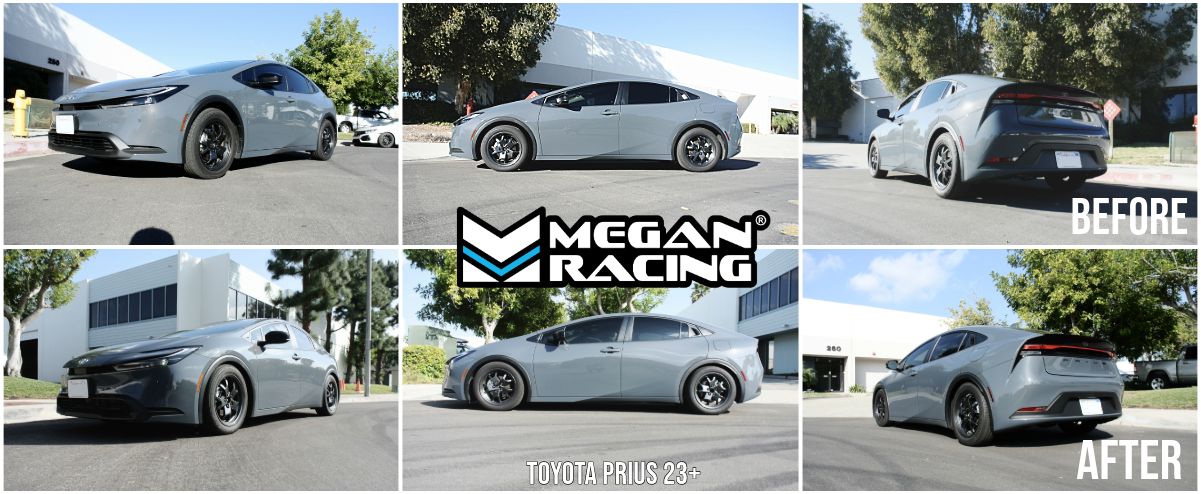 Megan Racing EZII Series Coilover Damper Kit for Toyota Prius 2023+ AWD EXC PRIME