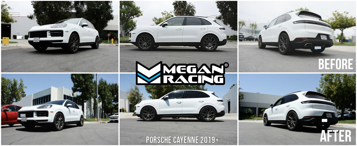 Megan Racing Porsche Cayenne 19+ Lowering Springs (Exc: Gts, Hybrid)