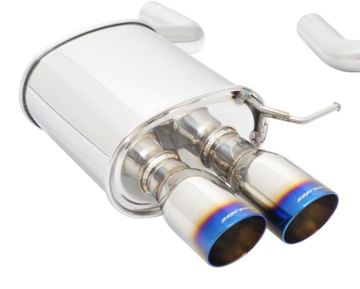 Megan Racing Axle Back Exhaust Tips (DUAL) BMW F10 11+  535i with Msport package dual opening rear bumper