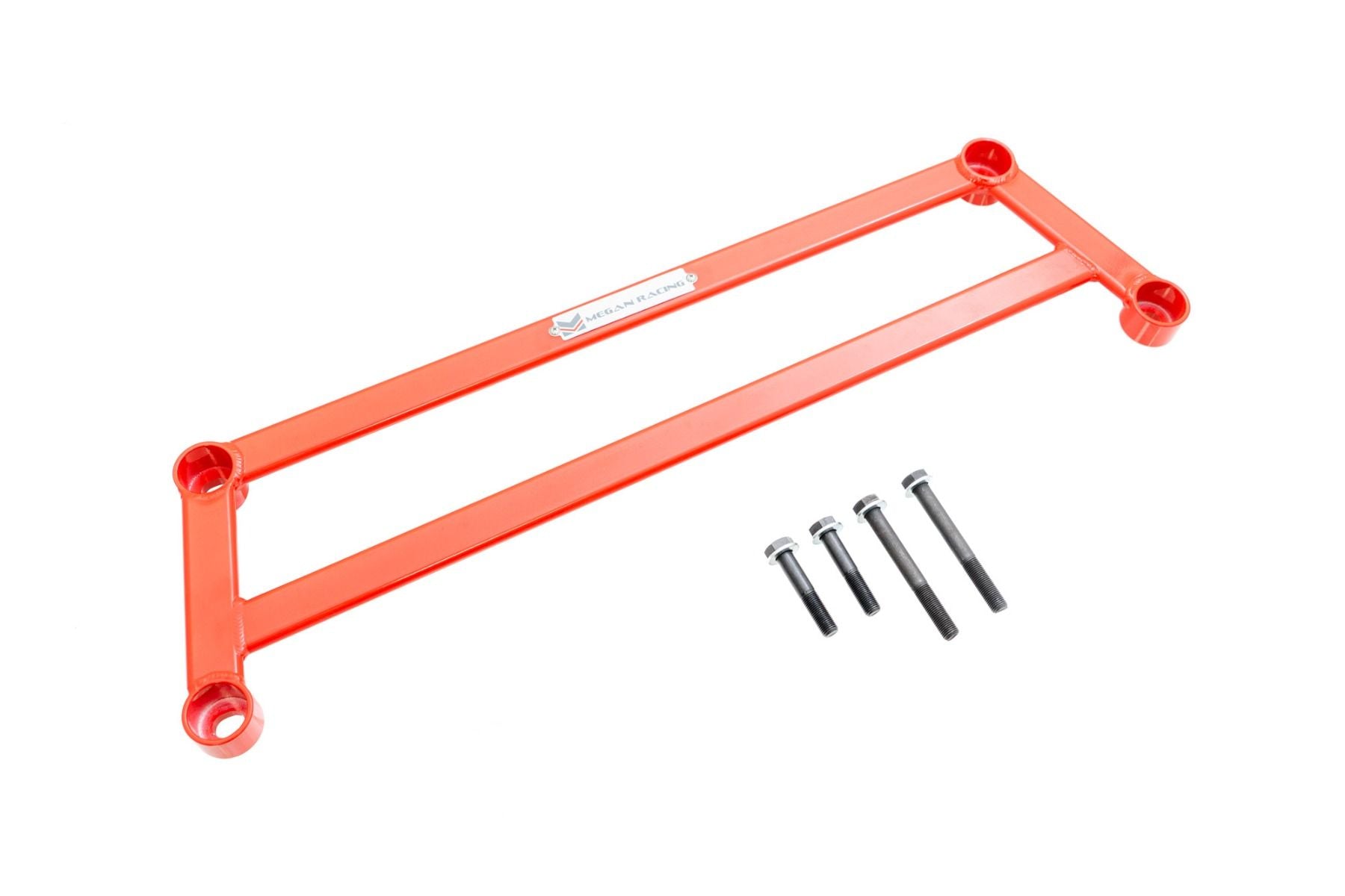 Megan Racing Red Front Lower H Brace for 2020 and newer Toyota Corolla