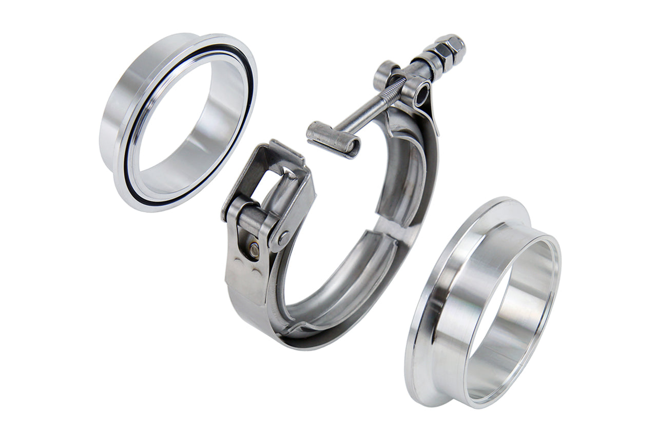 HPS Performance Stainless Steel V Band Clamp Kit, Quick Release