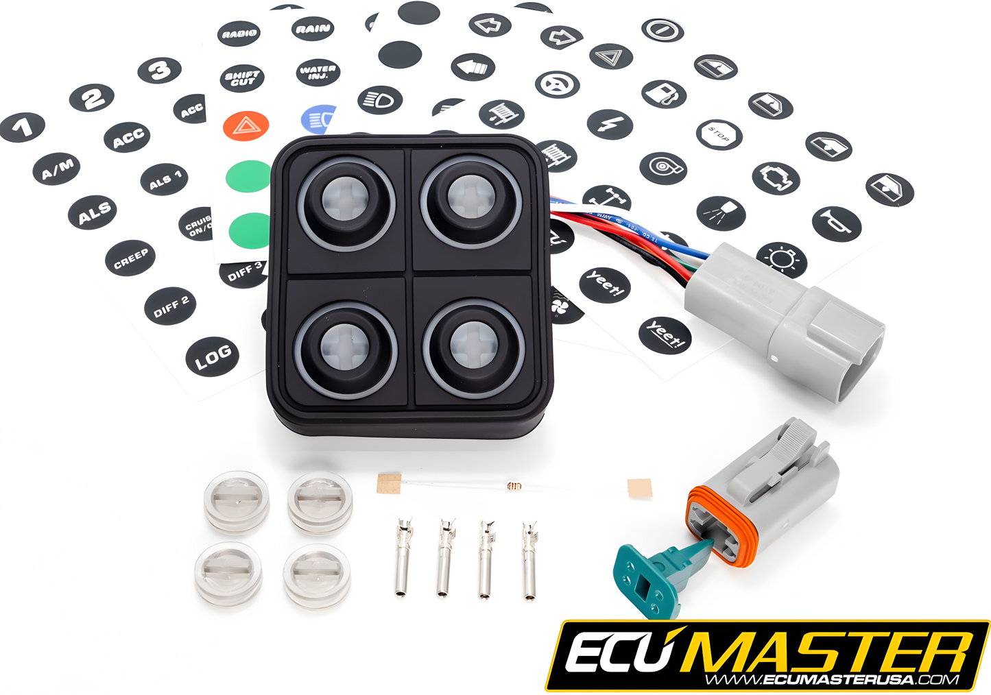 Wiring Specialties Full Length - SR20DET S13 Swap Keyboard EMU-ECUKB4-KEY