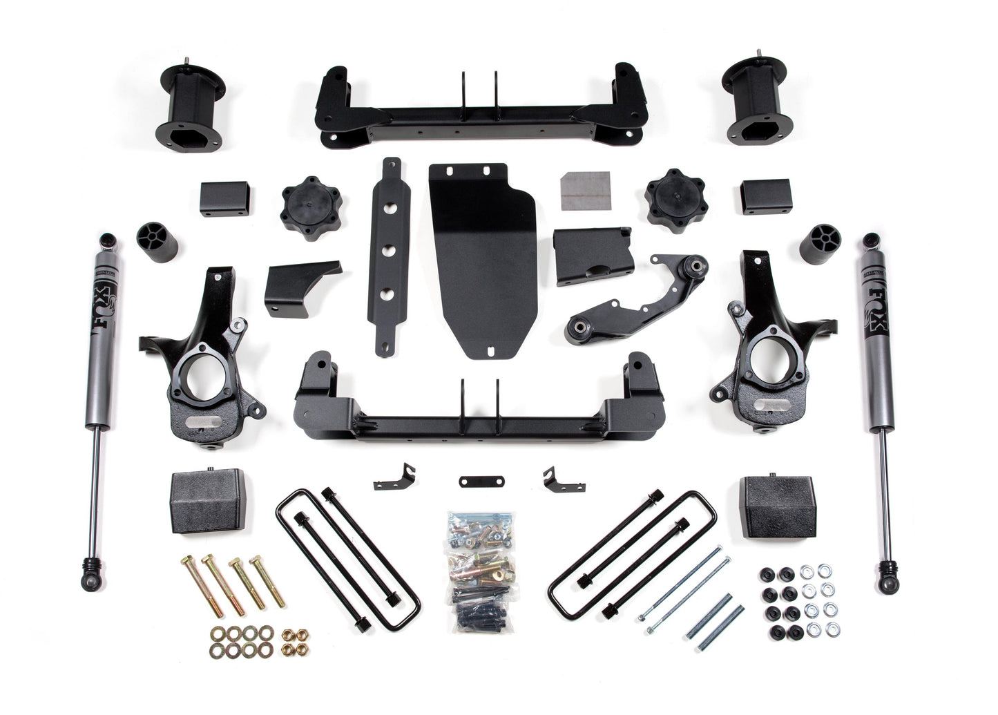 Zone Offroad 14-16 GM 1500 4WD 6.5in Alum/Stamped Arms - Fox ZONC26F