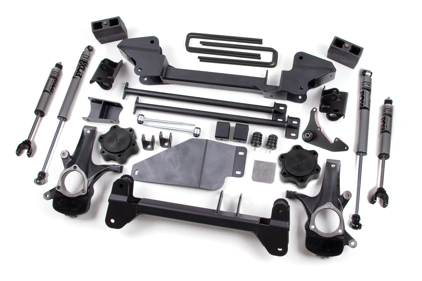 Zone Offroad 99-06 GM K1500 6in Suspension System - Fox ZONC3F