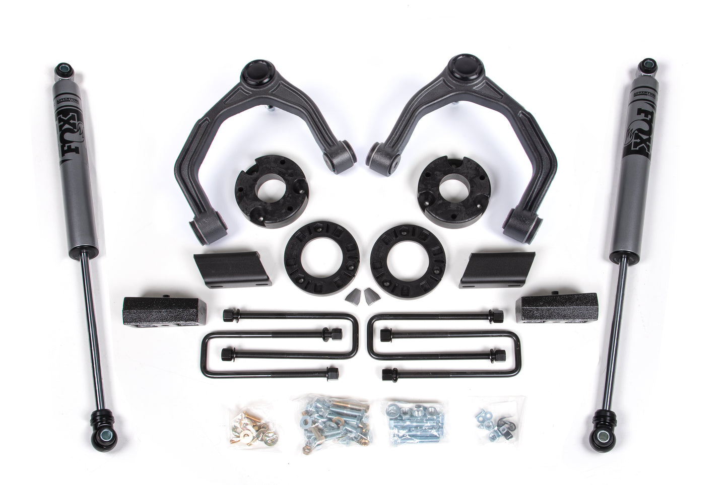 Zone Offroad 19-20 Chevy/GMC 1500 3.5in Adventure Series Suspension System w/ Fox Shocks ZONC47F