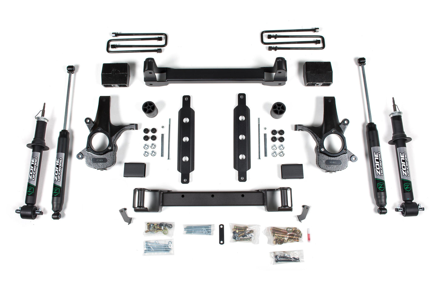 Zone Offroad 14-18 Chevy/GMC 1500 Silverado/Sierra 2WD 6.5in Strut - Cast Steel Arms ZONC61N