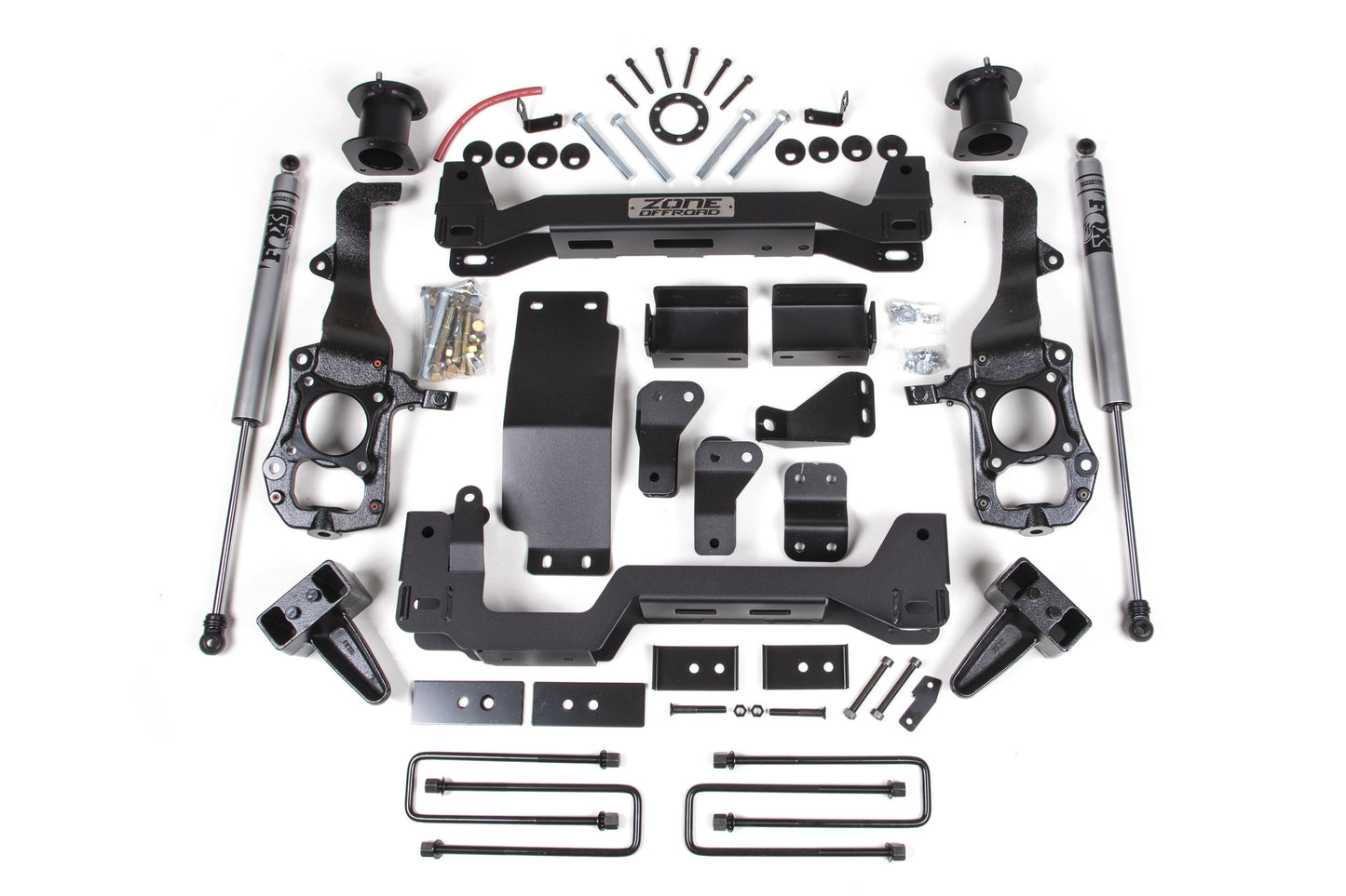 Zone Offroad 21-23 Ford F150 6in Front 4in Rear Suspension Lift System - Fox Shocks ZONF98F