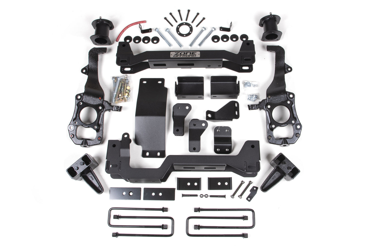 Zone Offroad 021 Ford F150 4in Front 2in Rear Suspension Lift System - Nitro Shocks ZONF99N