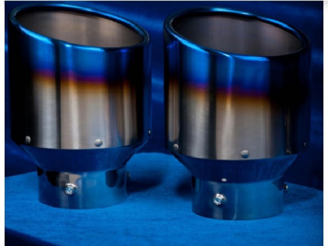 Motordyne Shockwave Nissan Altima W/4.5 Blue Rolled Tips