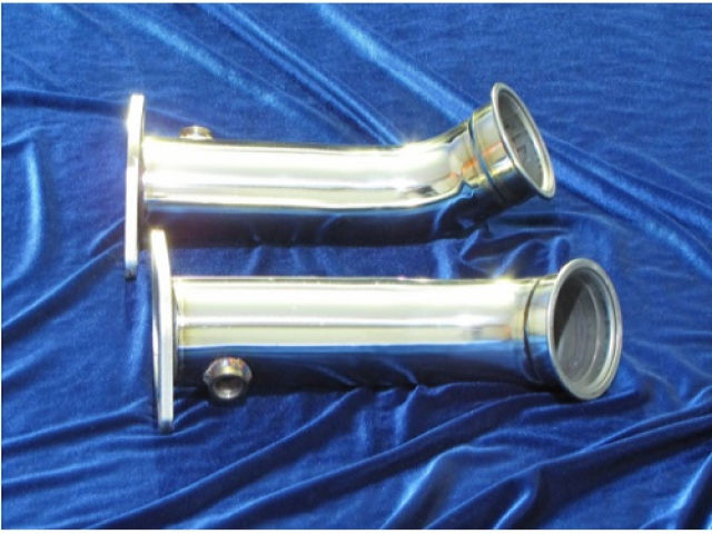 Motordyne MD-Long Tube Header W/Straight Pipe