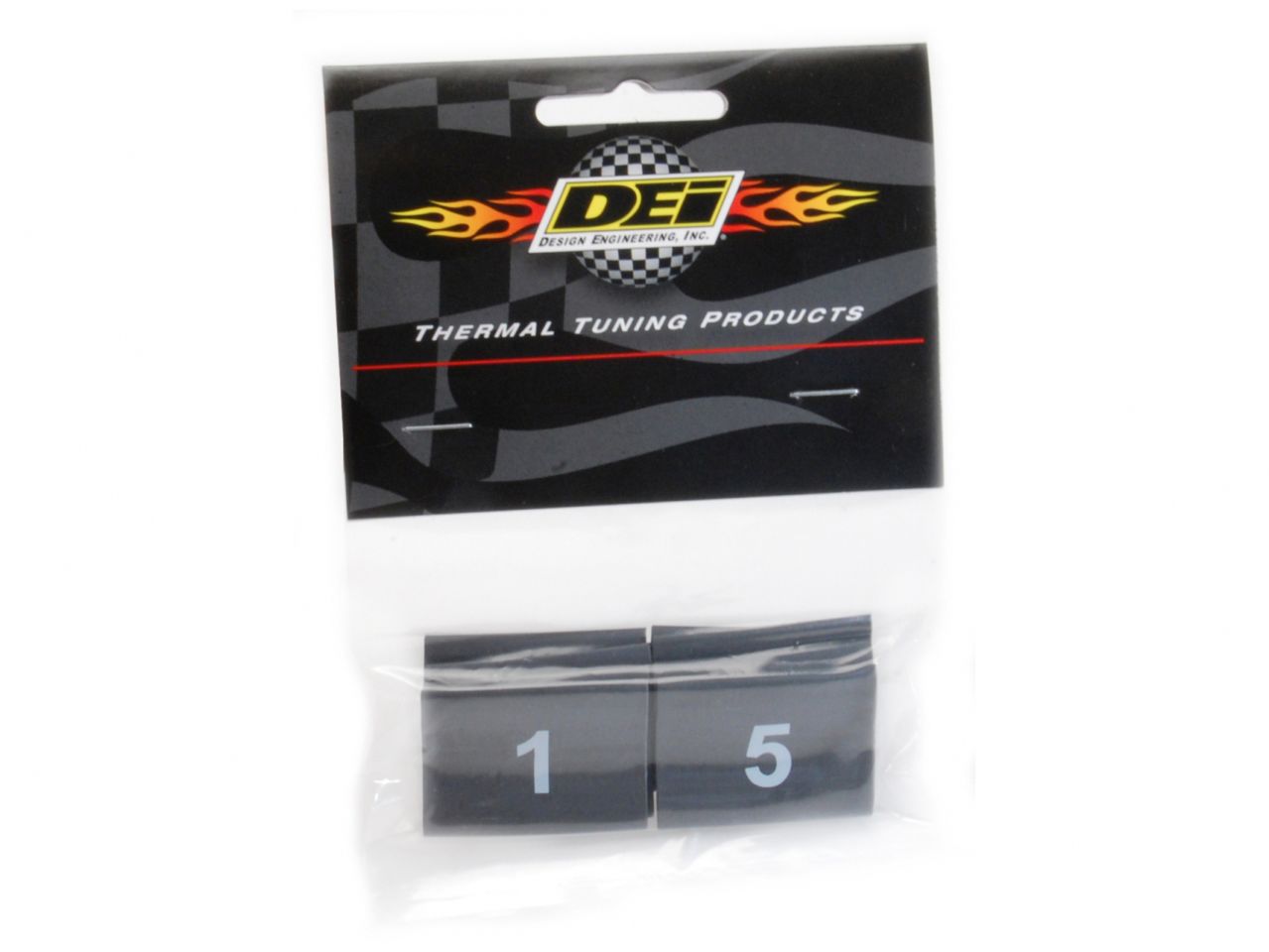 DEI Wire marker kit, 8pc. Heat shrink. 18mm ID. Numbered 1-8