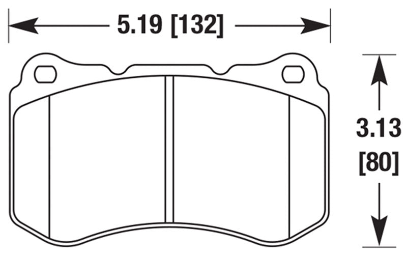 Porterfield Brake Pads for 2008 ACURA TL Type-S